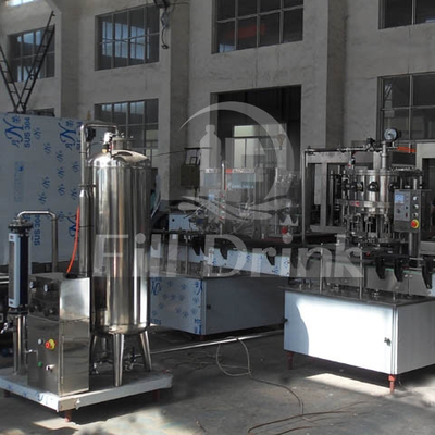 Il tipo spaccato ha carbonatato la macchina di rifornimento della macchina di rifornimento della bevanda SUS304 Monoblock