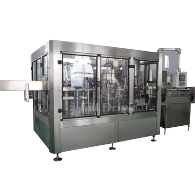 SUS304 3 in 1 cappuccio della macchina di Machine Carbonated Filling della capsulatrice del riempitore di Monoblock che ordina elevatore
