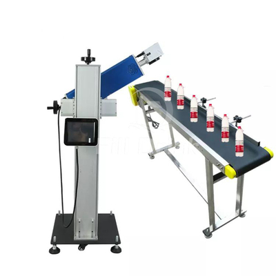 Il laser della stampatrice della bottiglia 200DPI data la codifica dell'attrezzatura per le bottiglie di plastica